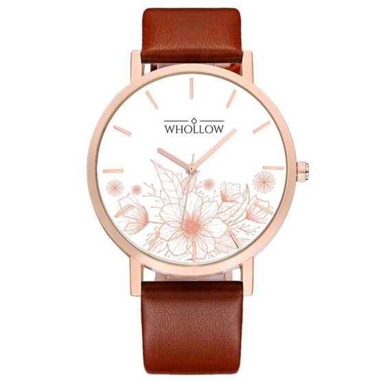 Floral Watch Classic (Brown)